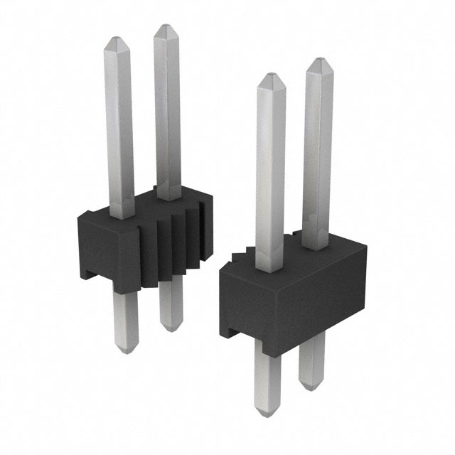 TE CONNECTIVITY 矩形连接器 - 针座 - 公插针 9-146254-0
